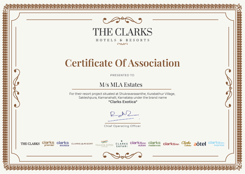 Association Certificate
